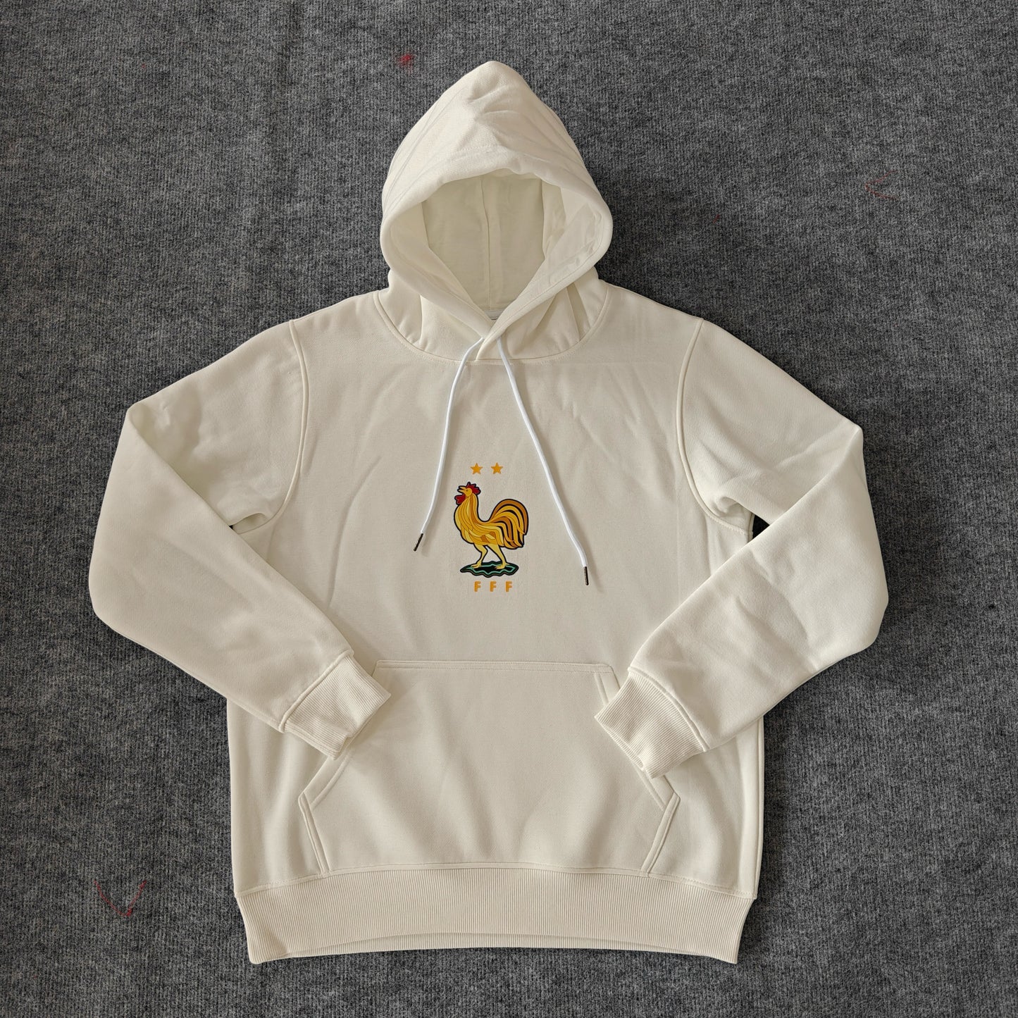 France - Hoodie Winter Fleece- Football Kapuzenpullover