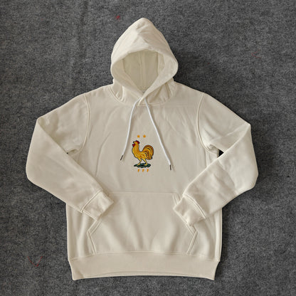France - Hoodie Winter Fleece- Football Kapuzenpullover