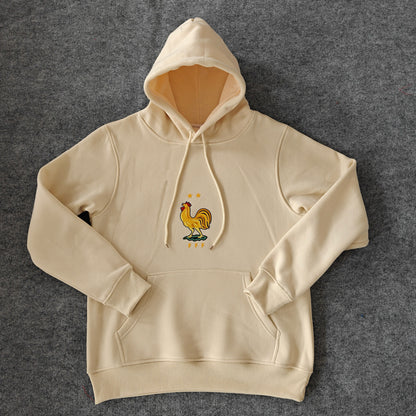 France - Hoodie Winter Fleece- Football Kapuzenpullover