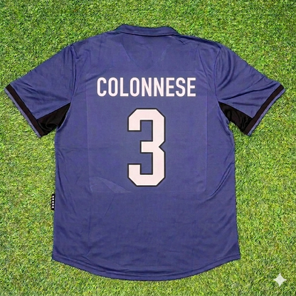 Francesco Colonnese #3 Inter Milan 1998-1999 Home Retro Football Jersey