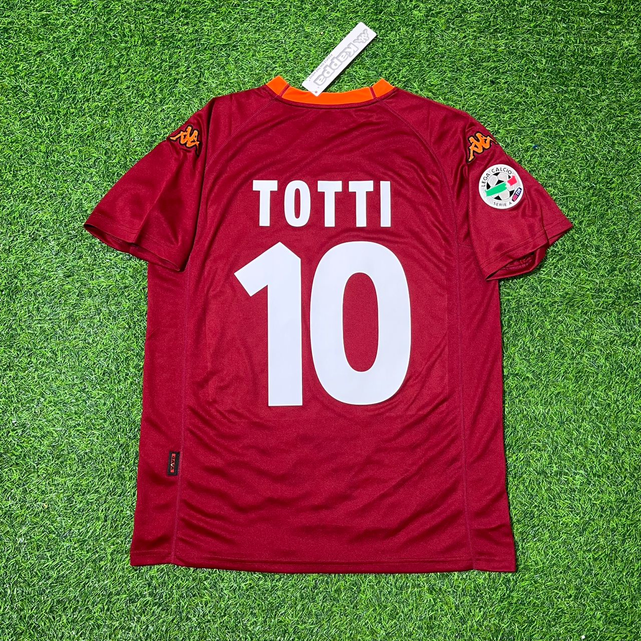 Francesco Totti 2000-2001 Home Retro Football Jersey