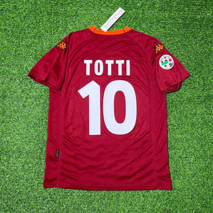 Francesco Totti 2000-2001 Home Retro Football Jersey