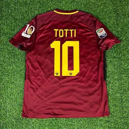 Francesco Totti 2017 Final Season Retro Football Jersey