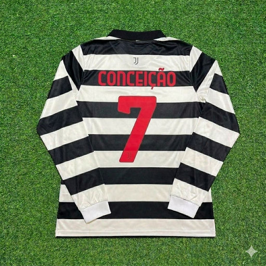 Francisco Conceição #7 Juventus New Season Fourth Long Sleeve Trikot Jersey