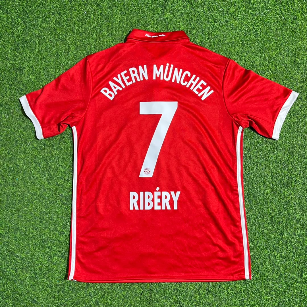 Franck Ribery Bayern Munich 2016/2017 Season Home Retro Football Jersey