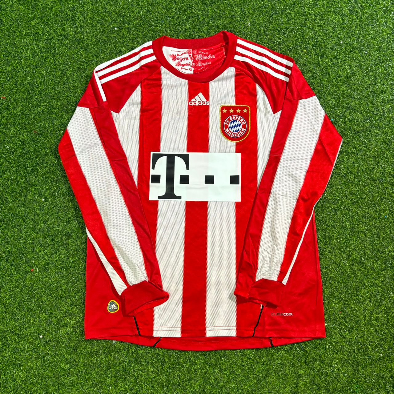 Franck Ribery FC Bayern München 2010/11 Rotes Retro-Trikot-Trikot Trikot-Fußballtrikot