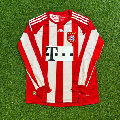 Franck Ribery FC Bayern München 2010/11 Rotes Retro-Trikot-Trikot Trikot-Fußballtrikot
