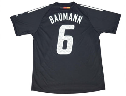 Frank Baumann Germany Deutschland 2002 World Cup Japan Korea Black Retro Jersey Trikot