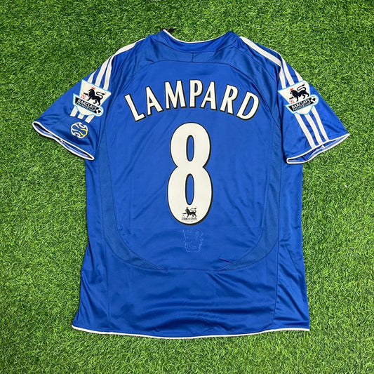Frank Lampard – Chelsea 2006–2008 Season Retro Kit Jersey – | Trikot | Maillot Soccer Shirt