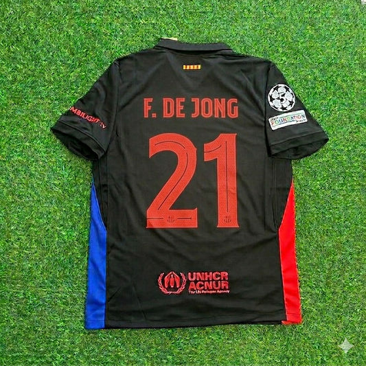 Frankie De Jong #21 Barcelona Jersey Maillot Trikot Camiseta Soccer Shirt