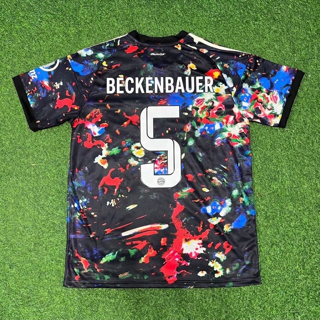 Franz Beckenbauer 5- Bayern München Oktoberfest Spezial-Edition Fußballtrikot