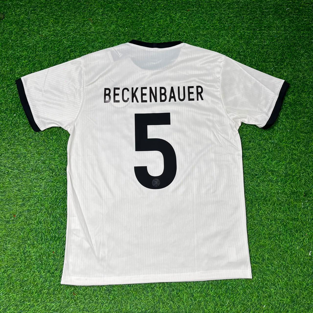 Franz Beckenbauer Deutschland 125 Jahre Sonderedition Weißes Germany Fußballtrikot