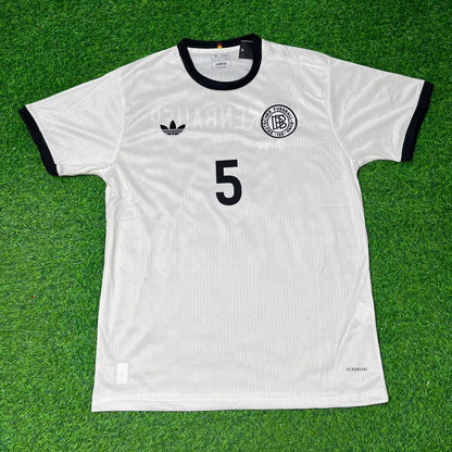 Franz Beckenbauer Deutschland 125 Jahre Sonderedition Weißes Germany Fußballtrikot