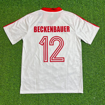 Franz Beckenbauer Hamburger SV Retro Heimtrikot 80-81 Rot Fußball Trikot