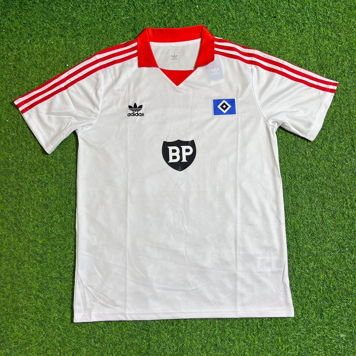 Franz Beckenbauer Hamburger SV Retro Heimtrikot 80-81 Rot Fußball Trikot
