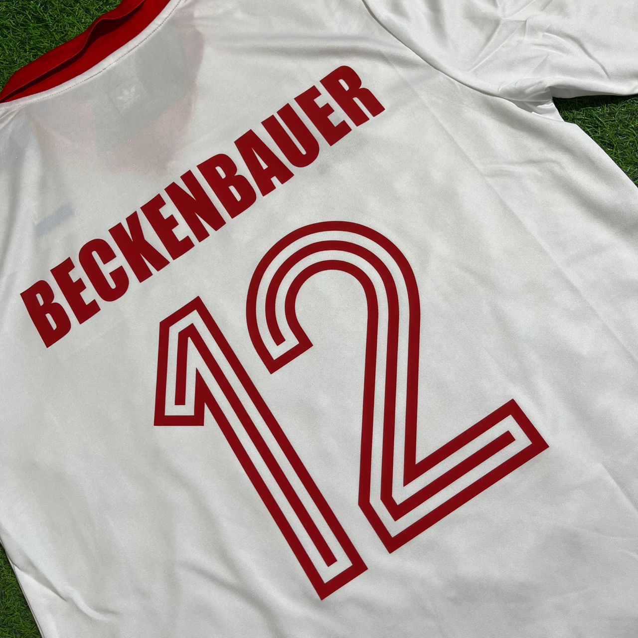 Franz Beckenbauer Hamburger SV Retro Heimtrikot 80-81 Rot Fußball Trikot