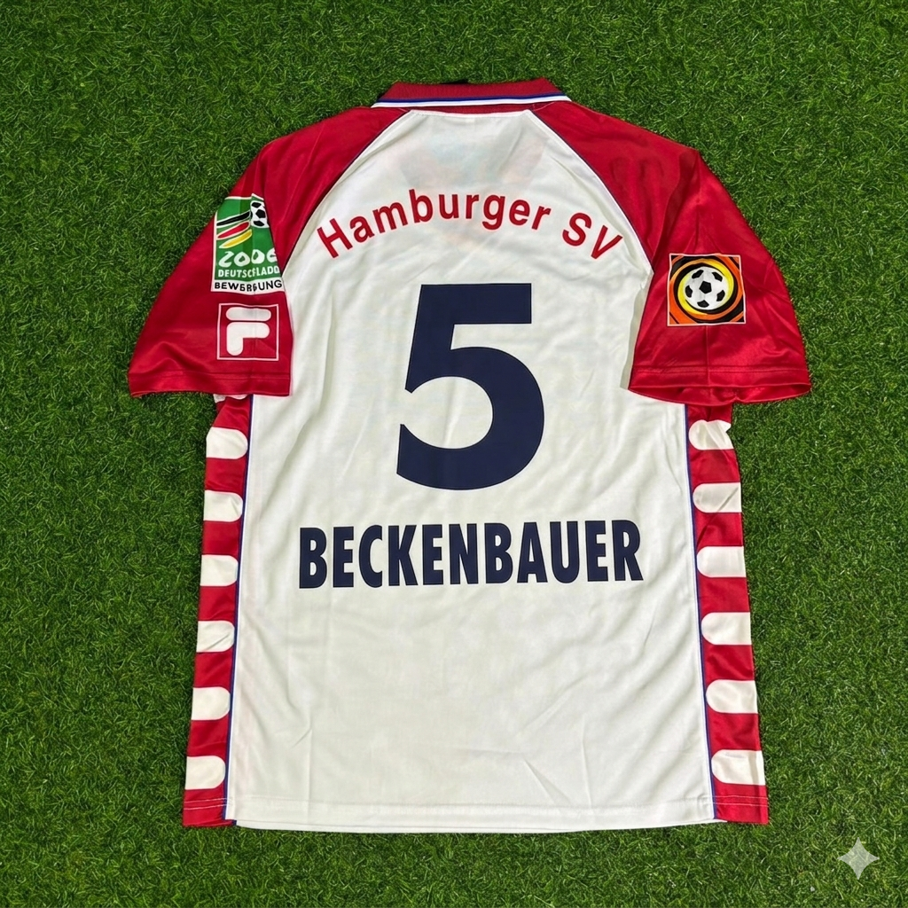 Franz Beckenbauer #5 Hamburger SV Heim Retro Fußballtrikot