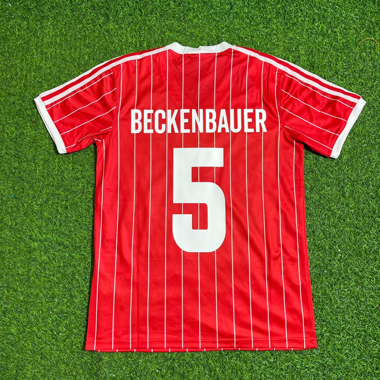 Franz Beckenbauer Hamburger SV Red Retro Fußballtrikot