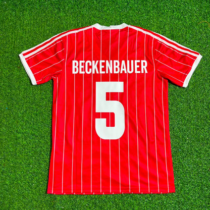 Franz Beckenbauer Hamburger SV Red Retro Fußballtrikot
