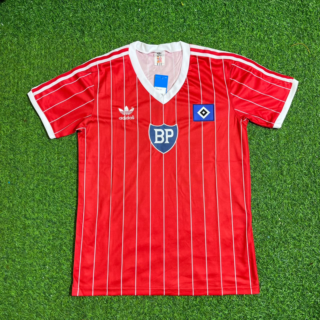 Franz Beckenbauer Hamburger SV Red Retro Fußballtrikot
