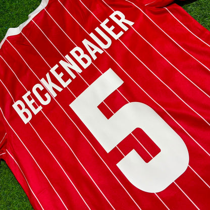 Franz Beckenbauer Hamburger SV Red Retro Fußballtrikot