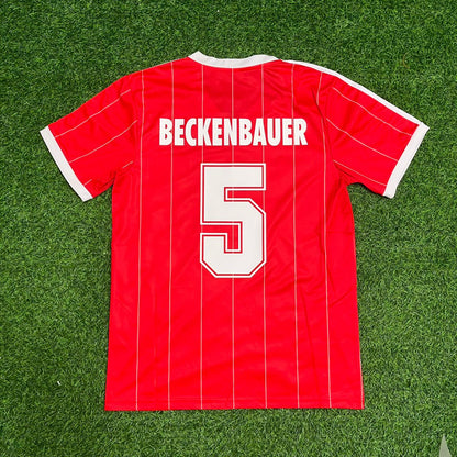 Franz Beckenbauer Hamburger SV HSV Rotes Heimtrikot Retro Fußballtrikot