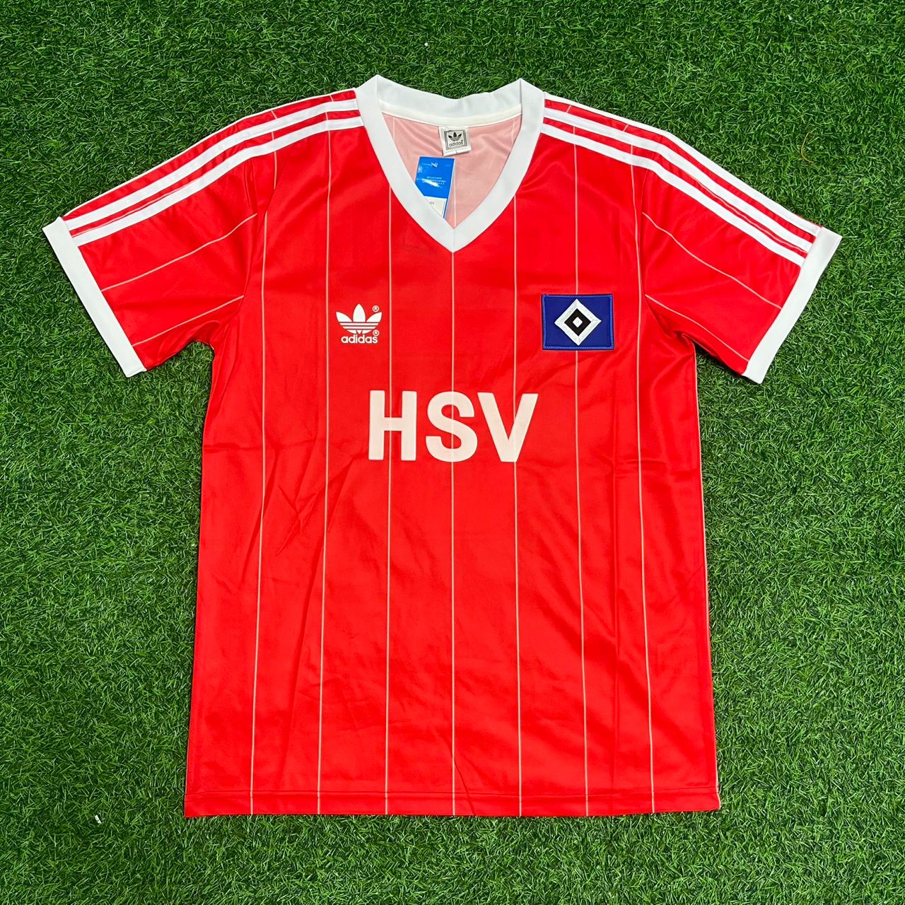Franz Beckenbauer Hamburger SV HSV Rotes Heimtrikot Retro Fußballtrikot