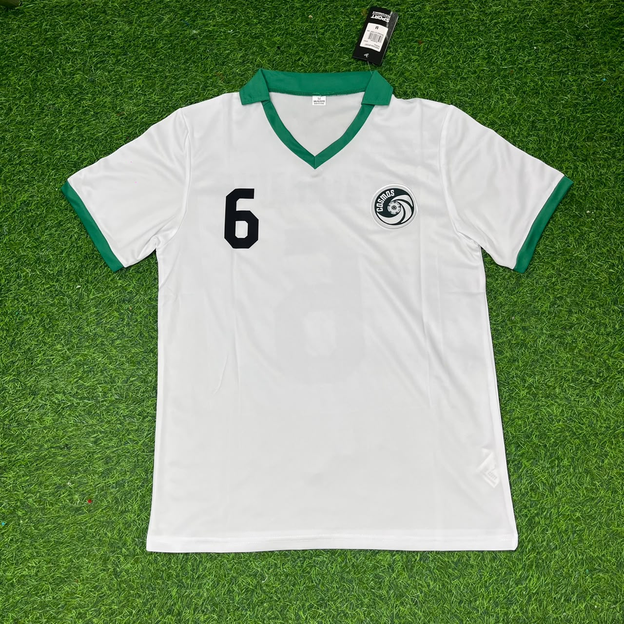 Franz Beckenbauer New York Cosmos 1977-1980 White Retro Football Jersey