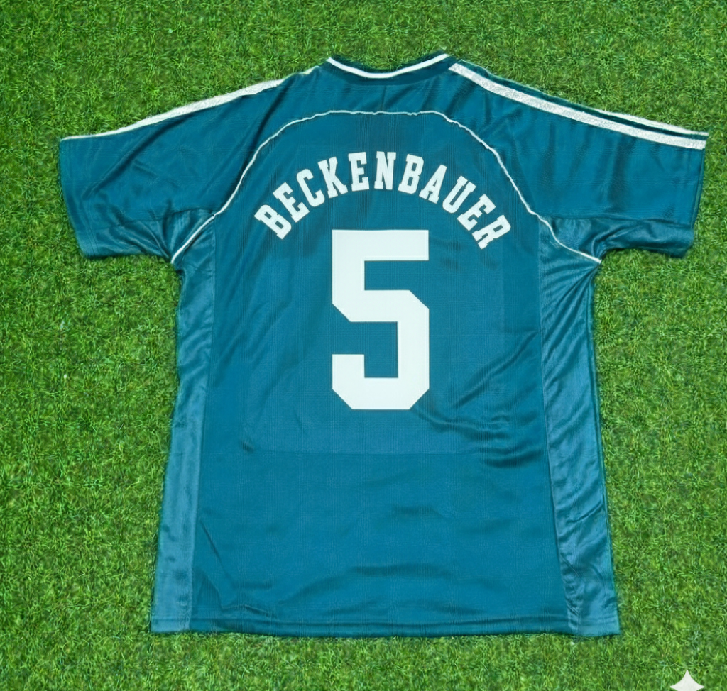Franz Beckenbauer Germany Away Retro Football Jersey