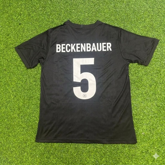 Franz Beckenbauer Germany 125 Years Special Black Football Jersey