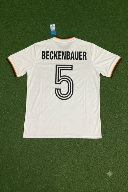 Franz Beckenbauer Germany Retro Football Jersey Kit