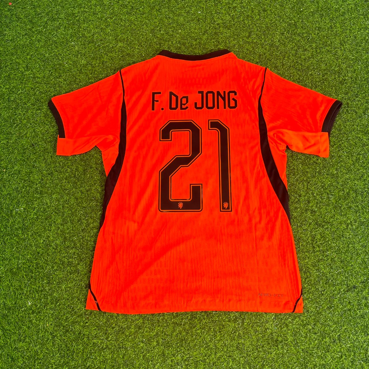 Frenkie de Jong Netherlands 2026 World Cup Home Oranje Football Jersey