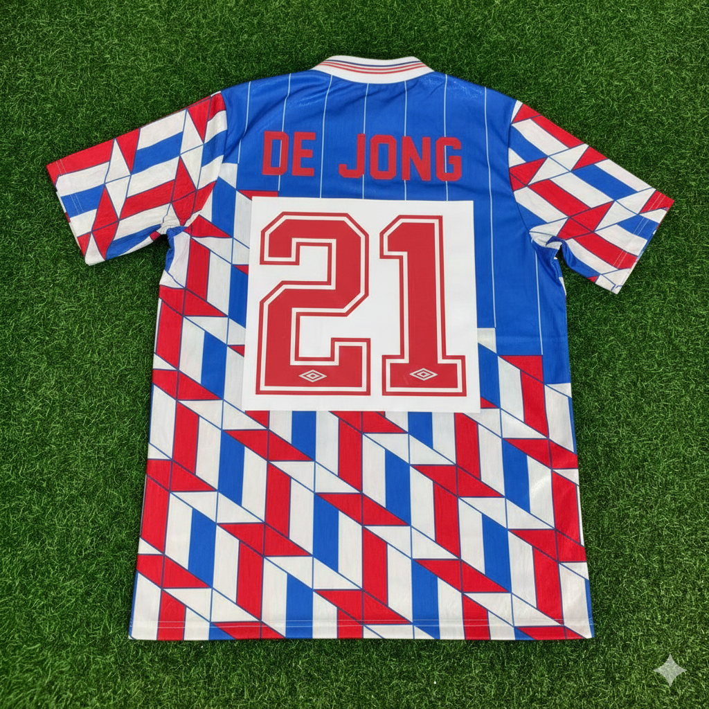 Frenkie de Jong Ajax Retro Legend Football Jersey Kit