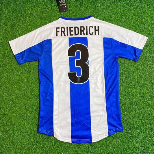 Arne Friedrich Hertha Berlin Commemorative Retro Football Jersey Trikot Maillot Kit
