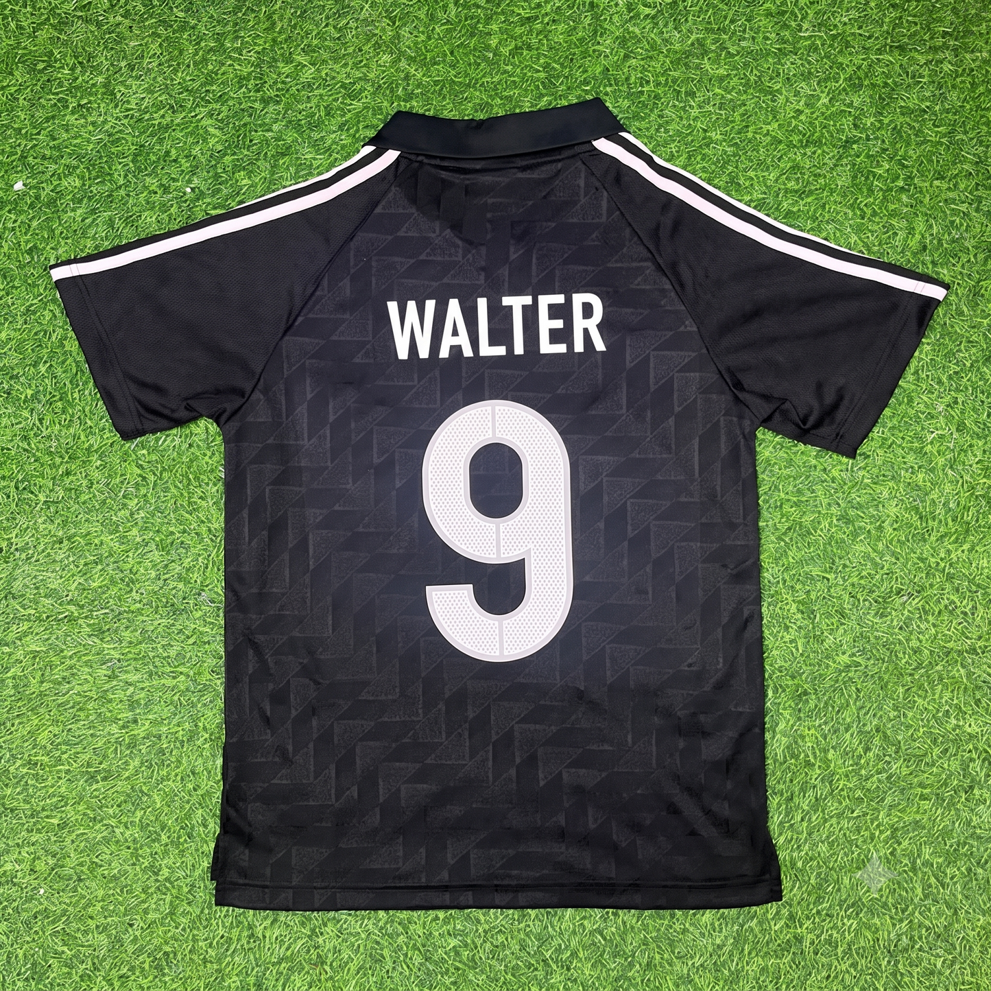 Fritz Walter Deutschland 1990 WM Schwarzes Retro Fußballtrikot