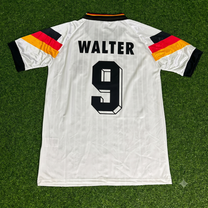 Maillot de football rétro Andreas Brehme Allemagne 1992