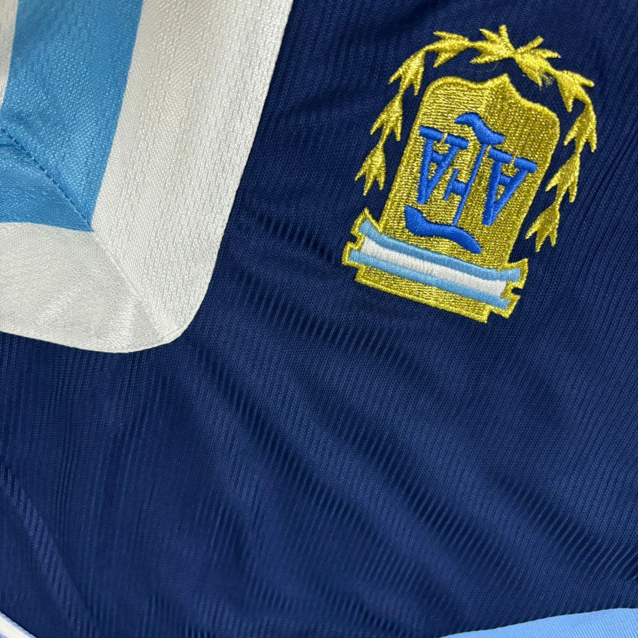 Gabriel Batistuta Argentina 1998 World Cup Blue Retro Football Jersey