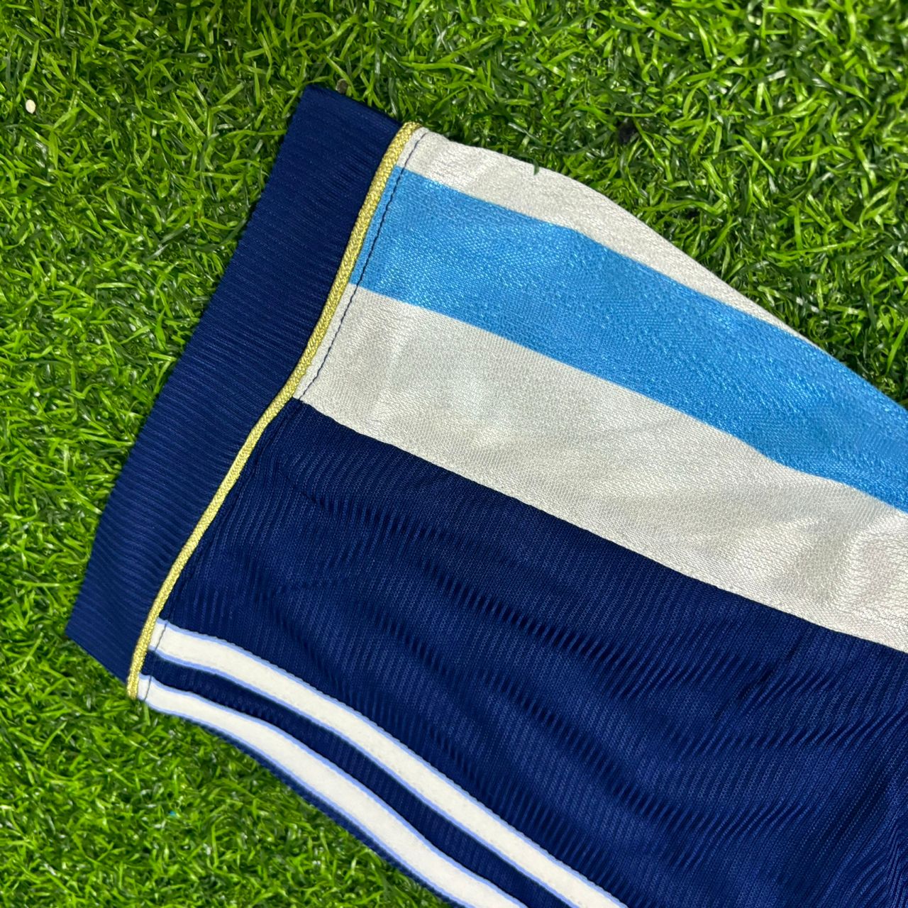Gabriel Batistuta Argentina 1998 World Cup Blue Retro Football Jersey
