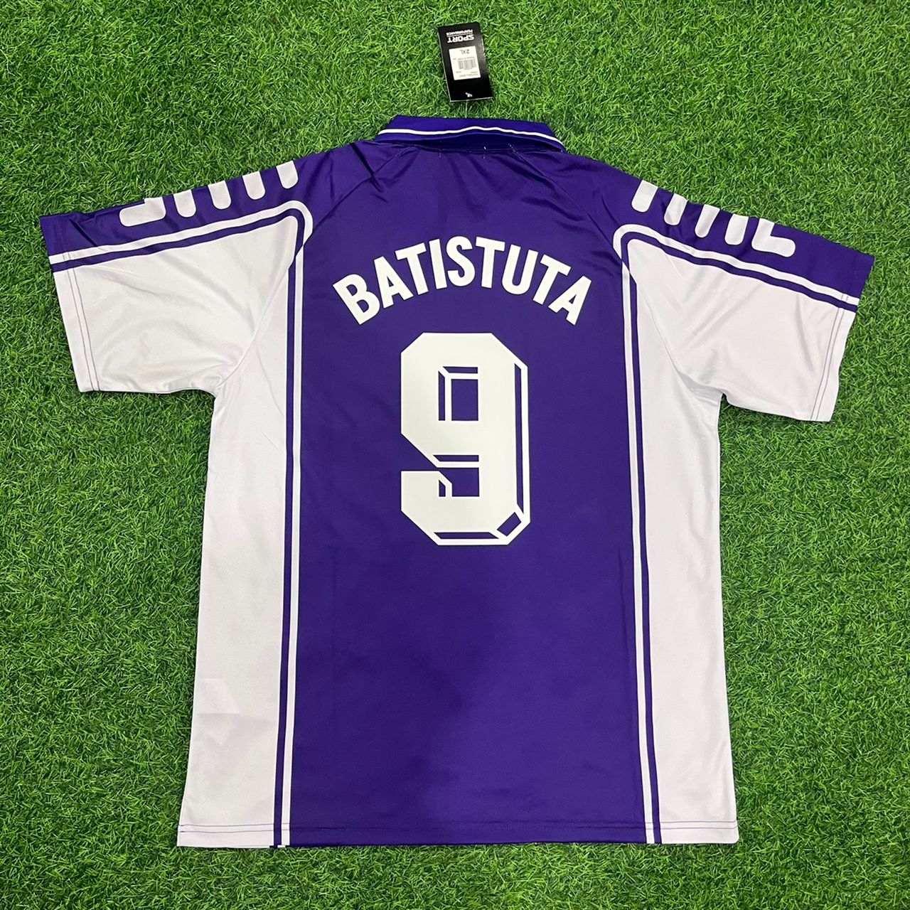 Gabriel Batistuta Fiorentina 1999/2000 Retro Football Jersey