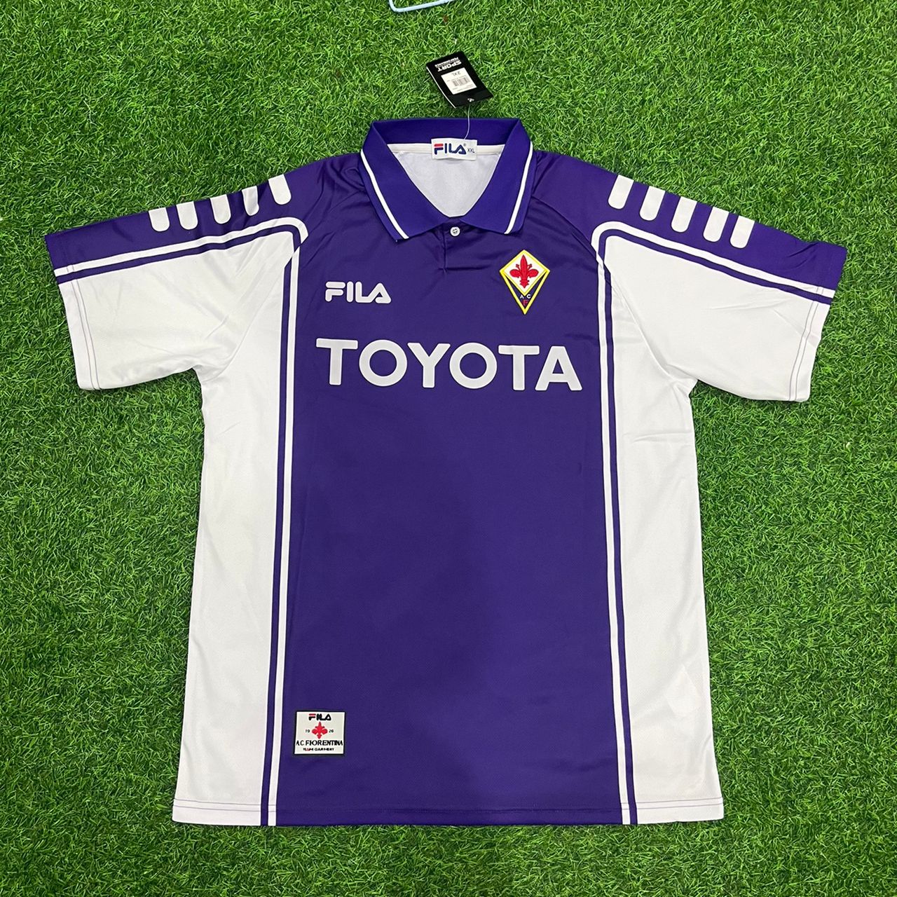 Gabriel Batistuta Fiorentina 1999/2000 Retro Football Jersey