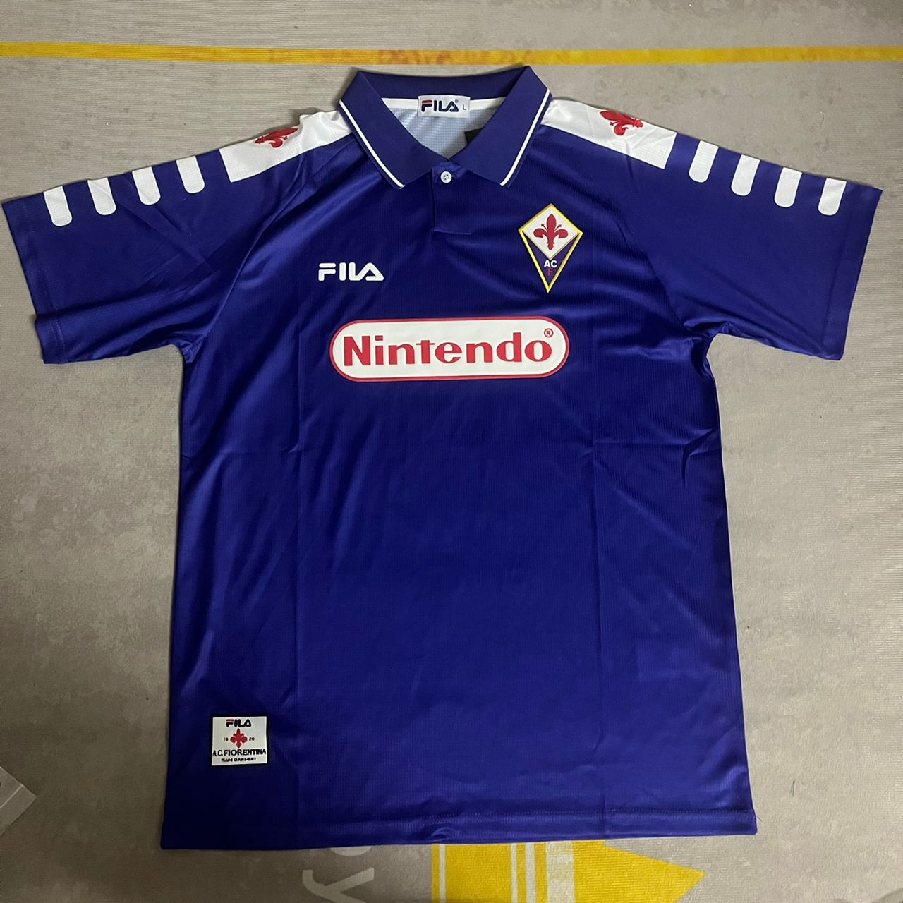 Gabriel Batistuta Fiorentina Retro Kit Jersey Trikot