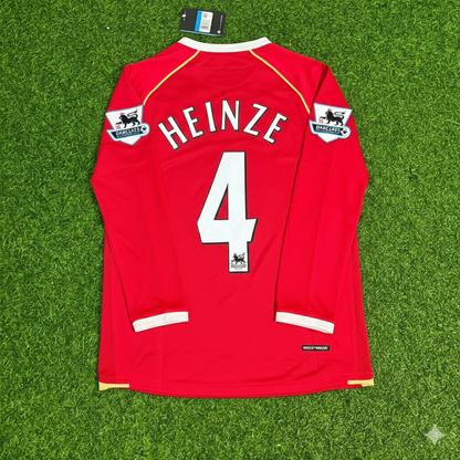 Gabriel Heinze Manchester United 2006-2007 Red Jersey Trikot