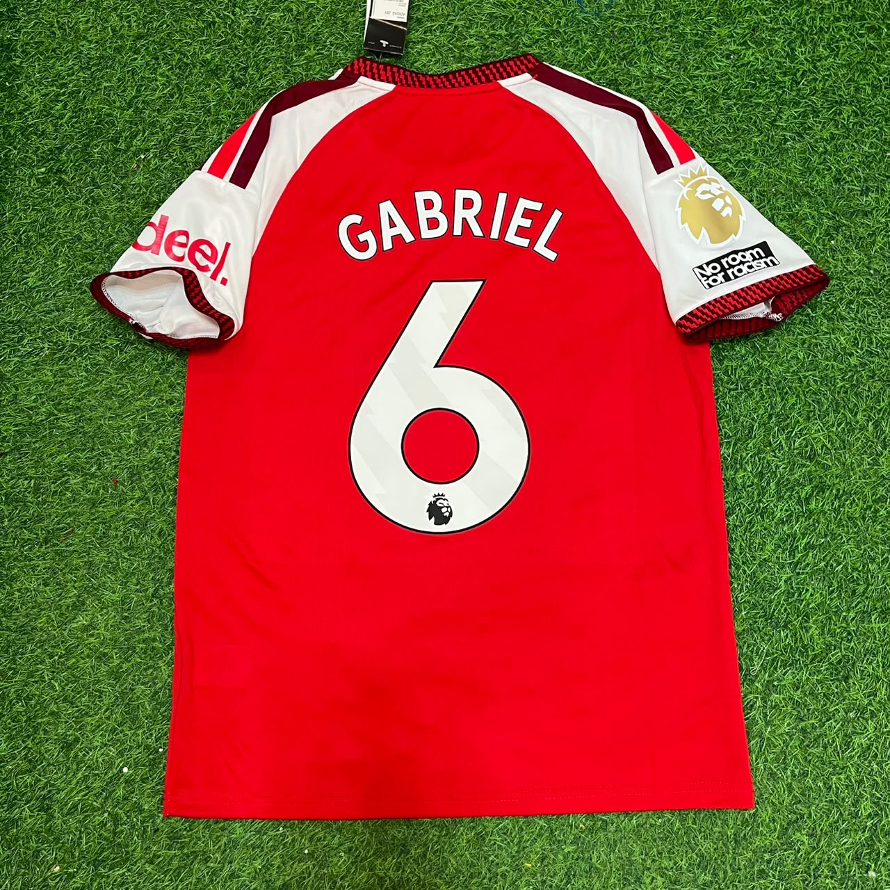 Gabriel Magalhães Arsenal Home New Season 2027 Jersey Kit Soccer Trikot Maillot Maglia