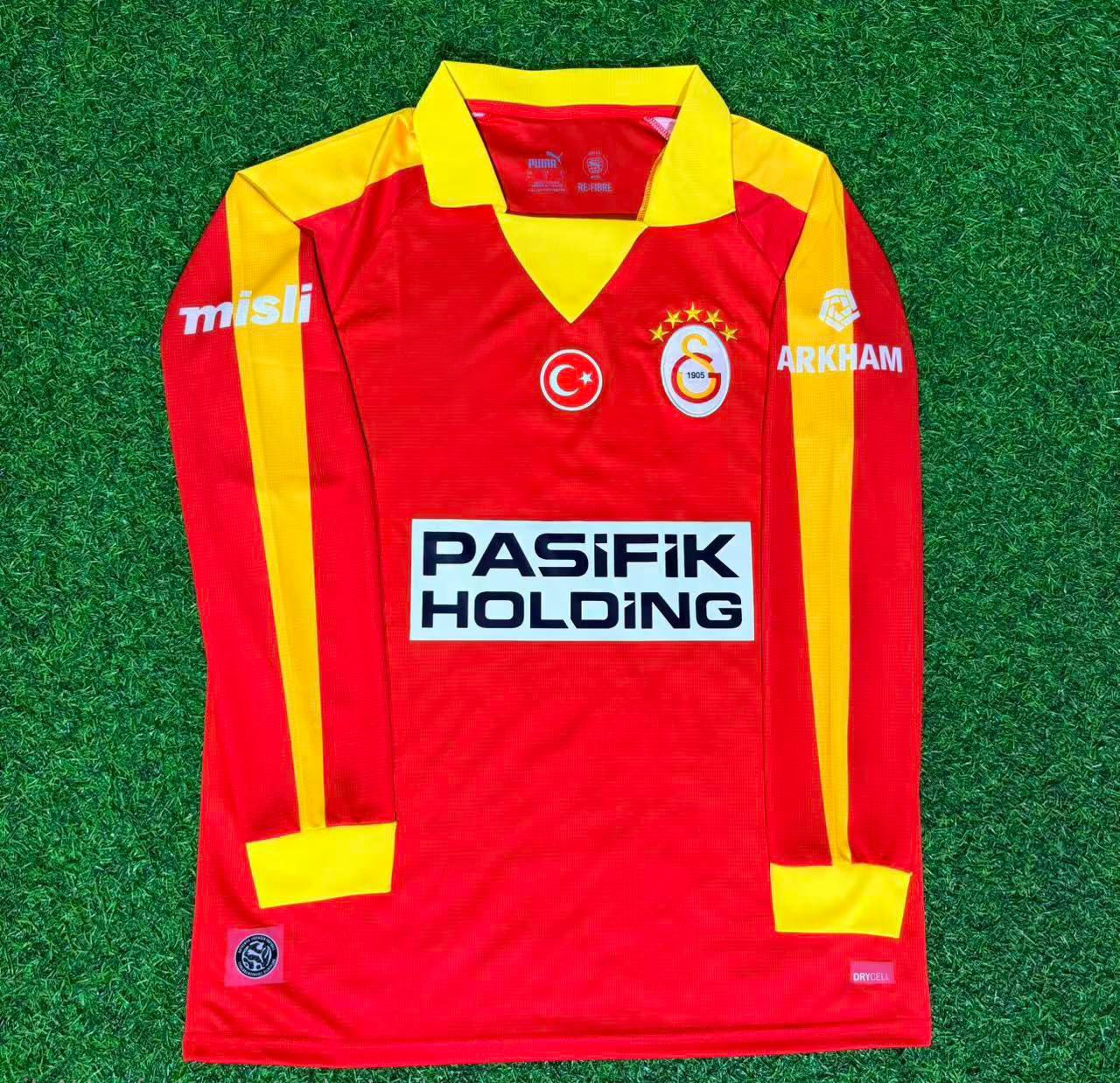 Galatasaray Legendary Retro Vintage Long Sleeve Football Jersey