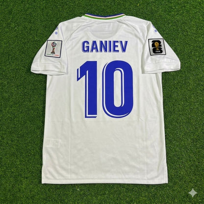 Aziz Ganiev Uzbekistan 2026 World Cup Football Jersey
