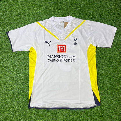 Gareth Bale Tottenham 2009–2010 White Retro Football Jersey Kit