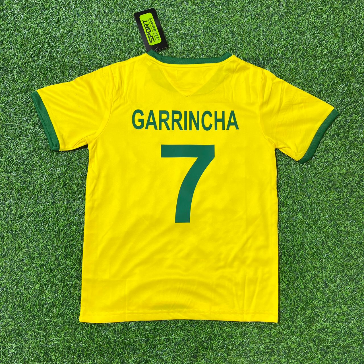 Garrincha Brazil World Cup Football Jersey