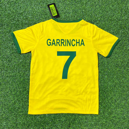 Garrincha Brazil World Cup Football Jersey