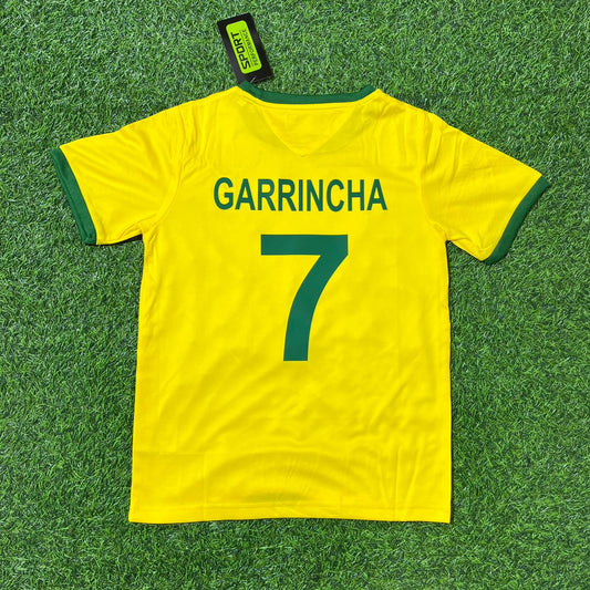 Garrincha Brazil World Cup Football Jersey