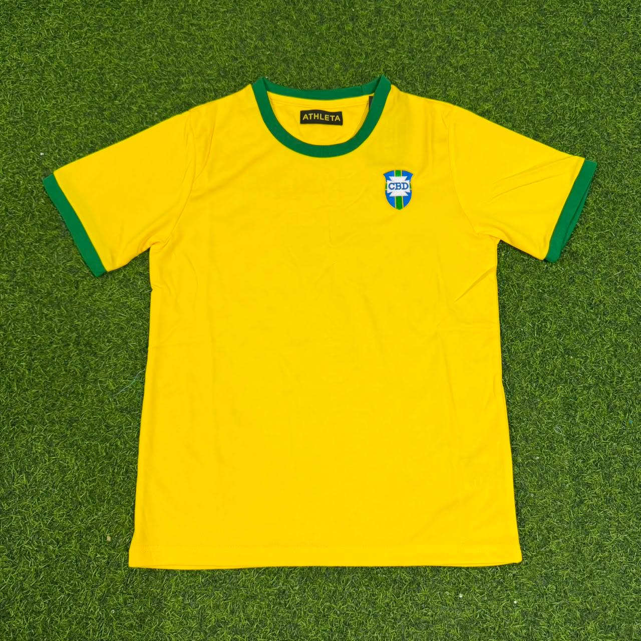 Garrincha Brazil World Cup Kids Football Jersey